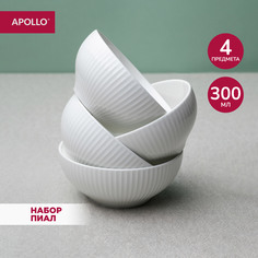 Набор столовой посуды пиал 4 предмета APOLLO Raffinato RFN-11-4
