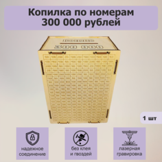 Копилка деревянная IQ Company 300000