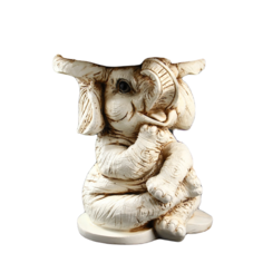 Фигура "Слон" слоновая кость 27х29х28,5см Хорошие сувениры