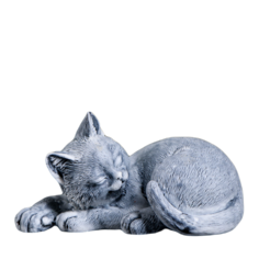 Сувенир "Кошка спящая" 5см Сувениры из мраморной крошки