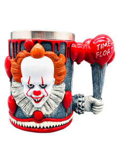 Кружка StarFriend клоун Пеннивайз с шариками Оно Pennywise IT 400 мл