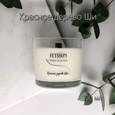 Ароматическая свеча Alyssum "Красное дерево Ши", 5,5 см, 100 мл