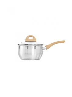Ковш с крышкой NATURA 1.8 л (ATTRIBUTE STEEL ASN001)