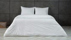 Постельное белье Comfort Cotton, цвет: Белый 200х220 см Askona
