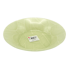 Тарелка обеденная Ливс зеленая 26 см