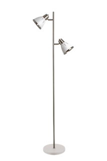 Торшер с двумя лампами Ultra LIGHT MT2019 белый