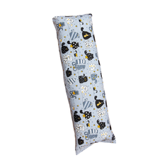 Подушка обнимашка для сна дакимакура Owl&EarlyBird 150х50 Коты на сером