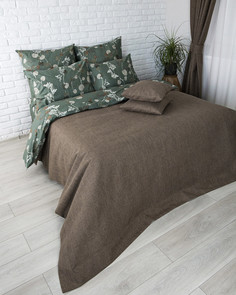 Покрывало 220x240 на кровать Массимо бурбон Evrika Home