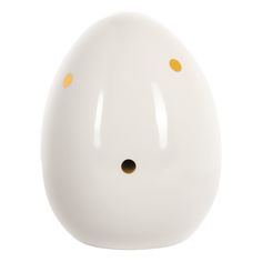 Фигурка Universe Ceramics Яйцо с золотыми точками керамика 9 x 9 x 11,5 см No Brand