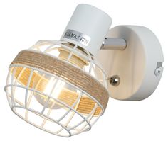 Светильник настенно-потолочный спот Rivoli Anselma 7034-701 1 x E14 40 Вт поворотный с вык
