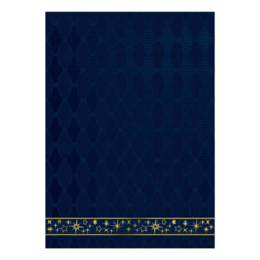 Полотенце 50 х 70 см вафельное жаккард Blue Без бренда