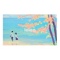 Салфетки бумажные Lelea Aquarelle 2 слоя 20 х 20 см 100 шт