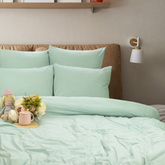 Постельное белье 2 спальное Cleo Pastel Symphony, наволочки 70х70