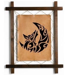 Картина BoomGift Абстракция натуральная кожа