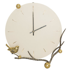 Часы настенные Терра Бранч Амбер Айвори Bogacho