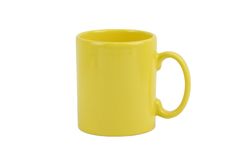 Кружка Еdessa керамическая 320 мл, желтая, цилиндр Edessa