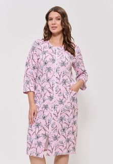Халат женский CLEO 1225 розовый 48 RU