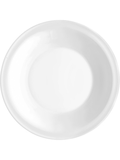 Тарелка глубокая Bormioli Rocco Careware стекло 22,6 см белый