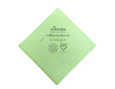 Салфетка Vileda Professional МикронКвик, универсальная, зеленый, 1 шт