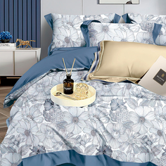 Комплект постельного белья BELLEHOME "Меццо ", семейный, 100% хлопок, фланель