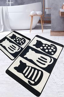 Коврик для ванной и туалета Chilai home 100x60 см 60x50 см