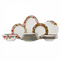 Сервиз столовый на 6 персон Mix & Match Home Майя, 20 предметов, фарфор Mix&Match