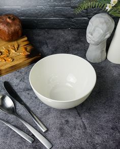 Салатник Porland Seasons White, 770 мл, фарфор