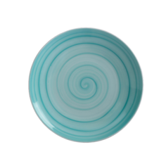 Тарелка мелкая Infinity, d=17,5 см, цвет бирюзовый Добрушский фарфоровый завод