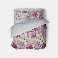 Комплект постельного белья KTEX Цветочный Аромат 2 спальное бязь