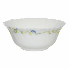 Салатник La Opala Morning Glory белый 11 см