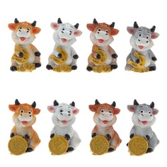 Фигурка декоративная "Коровка", L2,3 W2,7 H4 см, 8в. No Brand