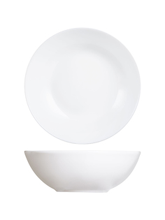 Тарелка глубокая ARCOROC Evolutions White стекло 20 см белый