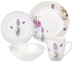 Набор посуды обеденный Lilac Лориан Lefard на 4 персоны 16 предметов