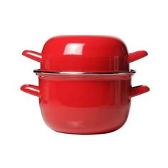 Кастрюля для мидий Cosy & Trendy Mussel Pots 2,8 л., красная, нержавеющая сталь