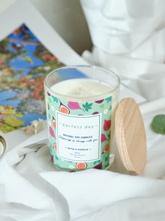 Свеча ароматическая PERFECT DAY CANDLES Весна на Майорке/ spring in mallorca