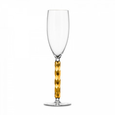 Бокал для шампанского, EISCH, Champagner Exklusiv, объем 300 мл, хрусталь, золото
