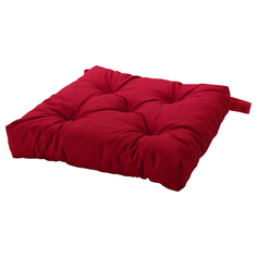 Подушка на стул ИКЕА 35x38x7 см, 2 шт, красный Ikea