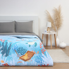 Покрывало Этель 1,5 спальное Under the sea 145х210 микрофибра