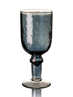Бокал для вина DeNASTIA Кубок 8x8x18,5см; 350мл, цвет синий, G000238