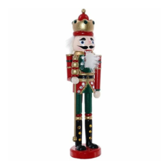 Фигурка новогодняя Remeco Collection Щелкунчик дерево 10 х 8,5 х 37 см