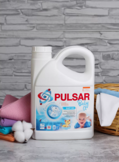 Гель для стирки детского белья BABY ALPHA, 2,7 л х 2 шт Pulsar