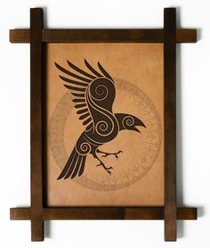 Картина BoomGift Абстракция натуральная кожа