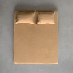 Простыня parapete из вареного хлопка 240х260 см, цвет карамельный