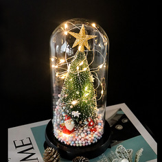Декоративный LED-светильник Новогодняя Ёлка в куполе Vibes_by_Mars теплый свет RK_GS