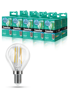 Набор из 10 светодиодных лампочек Camelion LED 7W 4500K E14 10-13458