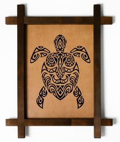 Картина BoomGift Абстракция черепаха