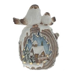 Фигурка декоративная с подсветкой "Зима" (3хАА, не прилаг.), 32,5*15*47 см KSM-774531 Remeco Collection