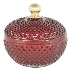 Шкатулка Glasar 12 х 12 х 12 см красная ЛФЗ