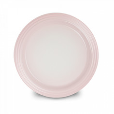Тарелка десетрная, Shell Pink, 22 см, керамика, розовый Le Creuset