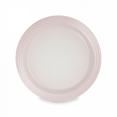 Тарелка обеденная, LE CREUSET, Shell Pink, 27 см, керамика, розовый